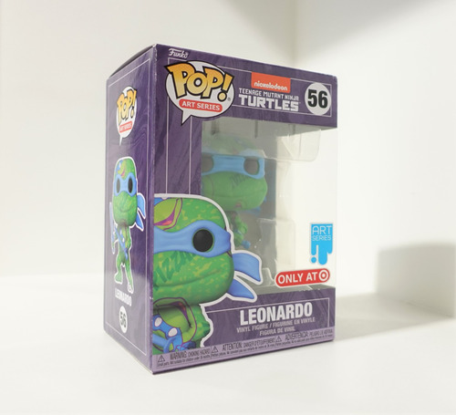 Funko Pop! Art Series Tortugas Ninja - Leonardo 56 Exclusivo