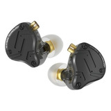 Fone Kz Zs10 Pro Retorno Profissional Com Microfone Preto