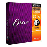 Elixir 16052 Cuerdas Phosphore Bronze  Cal.012-.053 