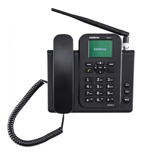 Telefone Celular Fixo Rural Intelbras Cf 4202n Dual Chip Gsm