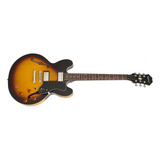 EpiPhone Guitarra Eléctrica Es-335 Semi Hollow Body Color Vintage Sunburst