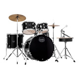 Bateria Mapex Prodigy Pdg5044t Dark Black Com Banco E Pedal