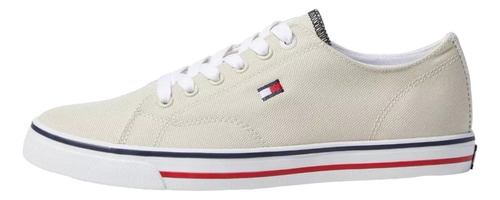 Tenis Tommy Hilfiger Ohana Beige 100% Original Y Nuevo