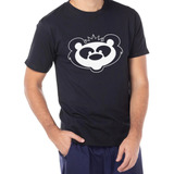 Playera Negra De Grupo Pxndx Panda