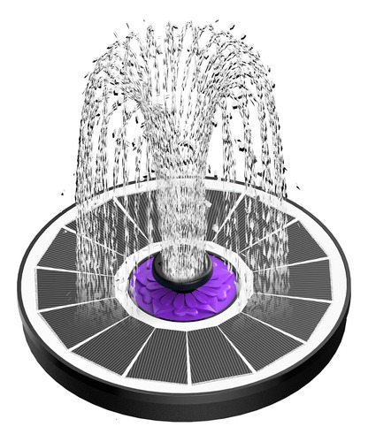 Szmp Fuente Solar De 3.5 W Para Pajaros Con Panel De Vidrio