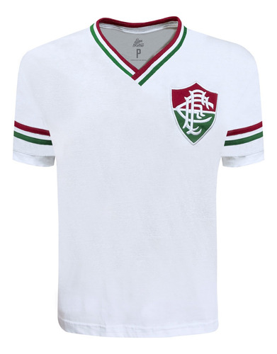 Camisa Fluminense Liga Retrô Original Mundial 1952 Branca