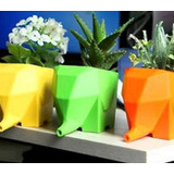 Escorredor Elefante Branco Escorre Talheres Vaso Plantas