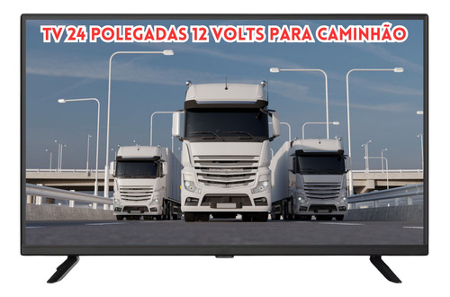 Tv 24pol Philco Led Hd Caminhão Trailer 12 Volts Portatil