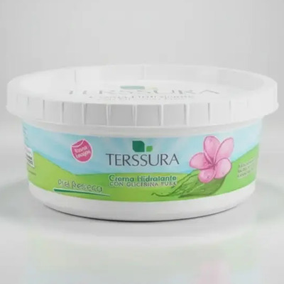 Terssura Crema Hidratante Con Glicerina Pura, 220g. 5 Pzas | Envío gratis