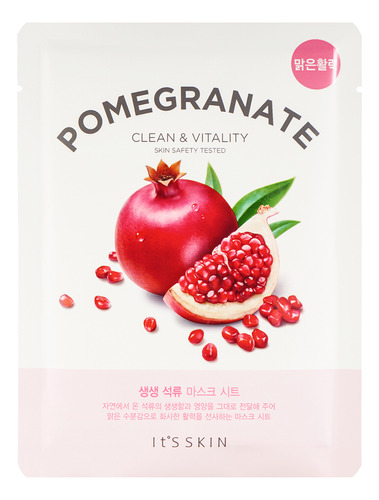 Mascarilla De Papel It's Skin The Fresh Pomegranate