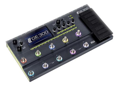 Pedaleira De Efeito Para Guitarra Mooer Ge300 108 Amp 43 Gab