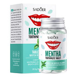 Pasta De Dientes Sadoer Mint Whitening Yellow Removing Solid