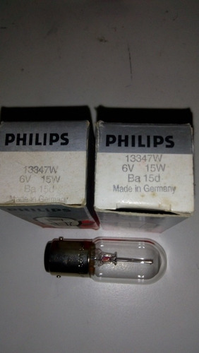 Lámpara 13347 6v 15w Germany Philips Microscopio Off!!!
