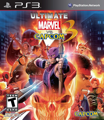 Ultimate Marvel Vs Capcom Playstation 3 Ps3 C/ N.f