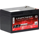 Bateria Selada 12v 12ah Unipower Up12120 - Vida Útil: 3 Anos