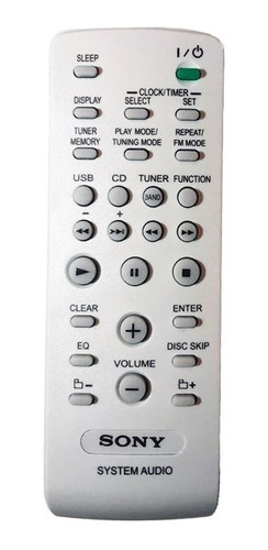 Control Remoto Sony Modular/estéreo Series Rm