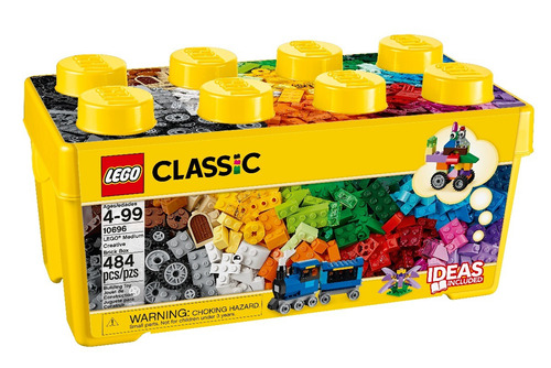 Lego® Classic - Caja De Ladrillos Creativos Mediana (10696) Cantidad De Piezas 484