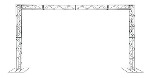 Treliças Kit Trave Box Truss Q20 Dj Aço 3x5m - Lourenço