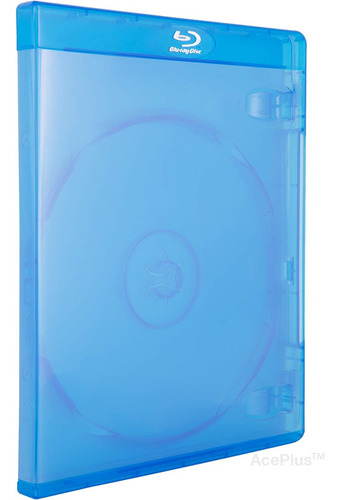 Estuche Blu-ray Slim Logotipo En Relieve  16 Piezas 