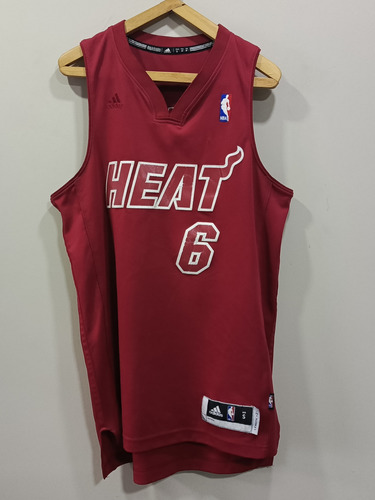 Camiseta Alternativa Miami Heat, Nba, Lebron James, 2013-14