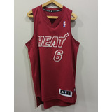 Camiseta Alternativa Miami Heat, Nba, Lebron James, 2013-14