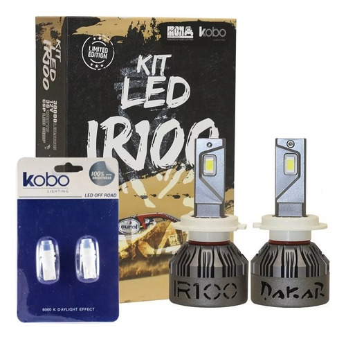 Kit Cree Led Canbus Ir100 Dakar Oficial Kobo Iron Led