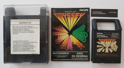 Jogo Completo Matemagica Da Memória Para Philips Odyssey