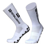 Calcetas Antideslizante Football Socks Blancas (39-44)