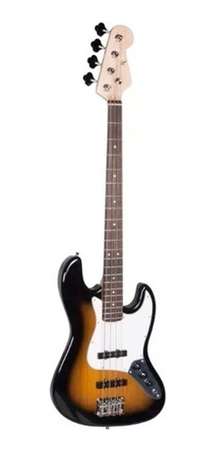 Bajo Electrico Texas E81 2ts 4 Cuerdas Jazz Bass Sunburst