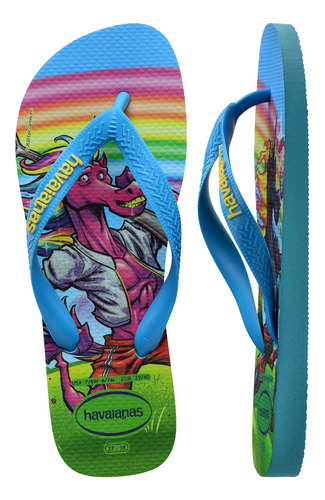 Ojotas Havaianas Hombre Top Fortnite Azul