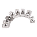 Fixador De Aço Carbono Niquelado T Slot Hammer Head Nut