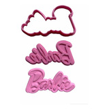 Cortante Logo De Barbie 9 Cm Cookie Kutter