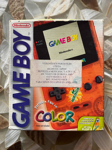 Consola Gameboy Mirinda Original Nintendo En Caja México