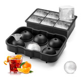 Moldes Para Hielo Esferas Y Cubos Grandes 3 Piezas Silicona