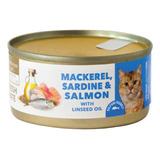 Alimento Húmedo Para Gatos Adultos Caballa, Sardina Y Salmón