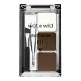 Delineadores Para Cejas - Wet N Wild Ultimate Brow Kit, Dark