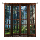 Cortinas De Paisaje Forestal, A Través De La Ventana, Paisaj