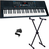 Teclado Musical Mxt  61 Teclas 300 Timbres M-t3000 + Suporte