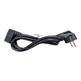 Cable Interlock Schuko 250v 16a + C13 Lateral X 50 Unidades