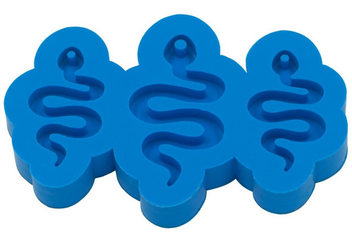Molde De Silicone Kit De Pingentes Cobra Para Resina Epoxi