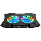 Base Suporte De Notebook 17 Gamer Rgb Nbc-400bk C3tech