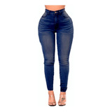 Pantalón Mezclilla Stretch Dama Jeans Con Pretina Ancha