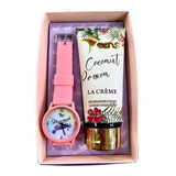 Kit Amor Y Amistad Reloj Analogo + Crema