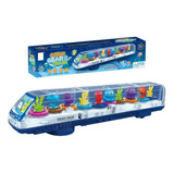 Tren Didactico Infantil Educativo Luces Sonido Pila Bebe