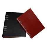 Cuaderno Recargable Leather Journal, 2 Unidades