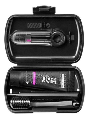 Curaprox Travel Kit Black Is White