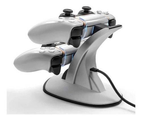 Base Cargador Ps5 Para Dualsense Slot De 2 Controles 