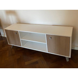 Mueble Tv Blanco Escandinavo 