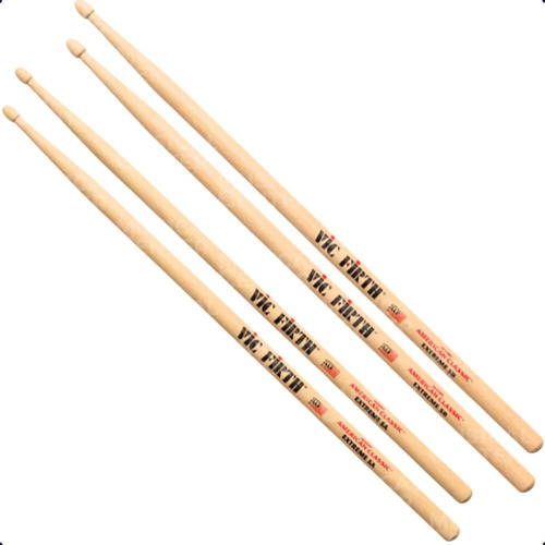 Baqueta Longa Hickory A.classic Extreme Vic Firth 5a Ou 5b