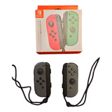 Nintendo Switch Joycon 4 Joycons Grises Joy Con Rosa Y Verde